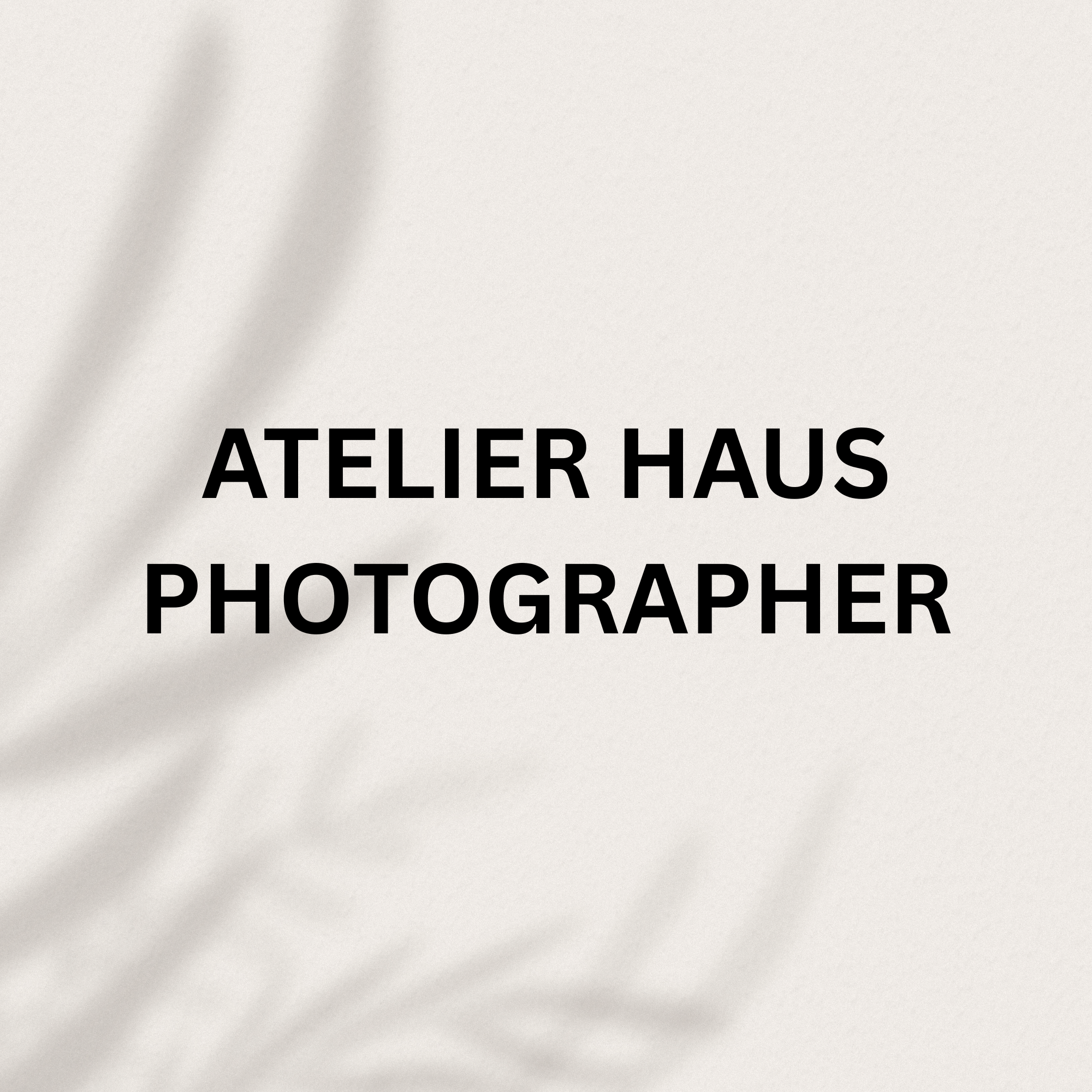 In Haus Photographer